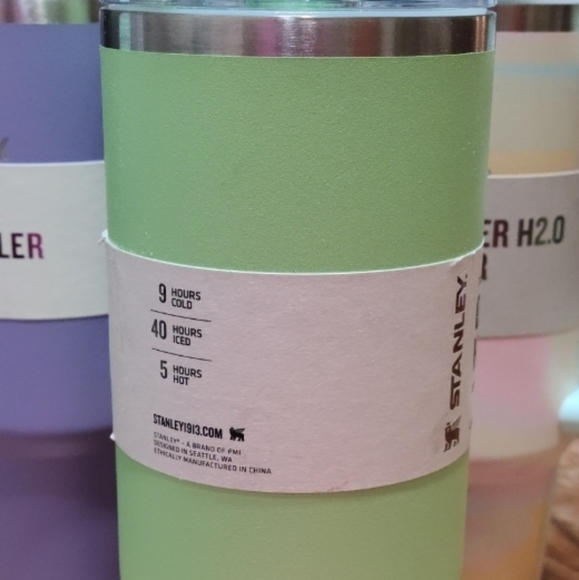 Stanley 30 oz Quencher Tumbler Limited Edition Target FEATHER GREEN - Picture 4 of 7